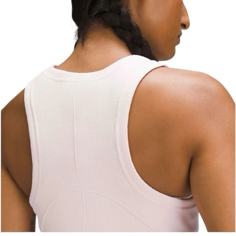Lululemon Ribbed Softstreme Tank Dress 8 Pink